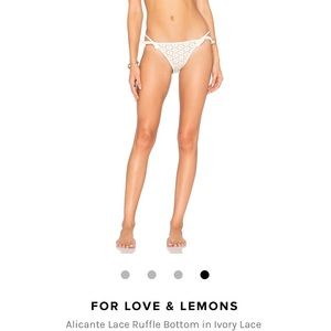 FOR LOVE AND LEMONS:  bathing suit bottoms